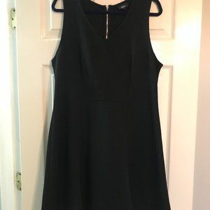Black skater dress